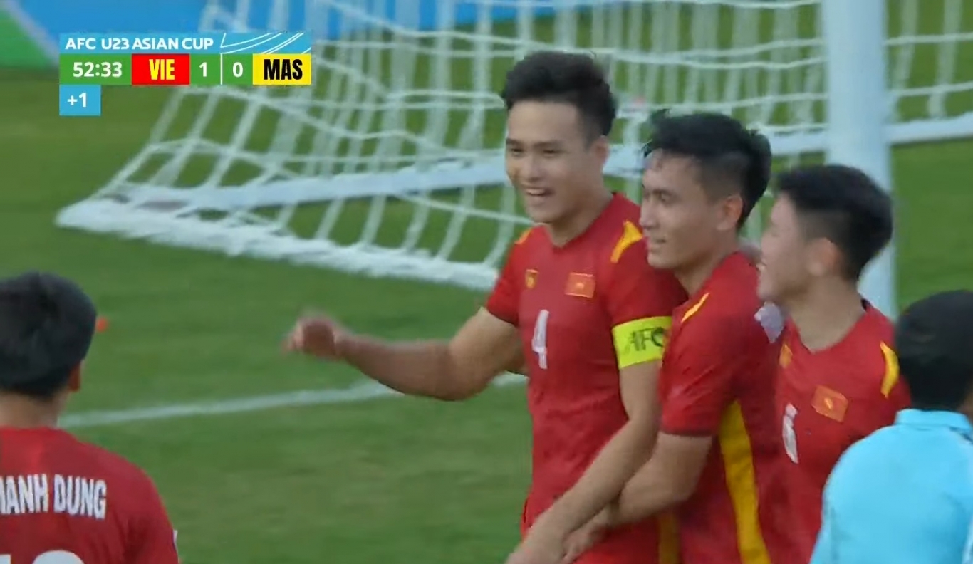 U23 Việt Nam hiên ngang vào tứ kết giải U23 châu Á 2022
