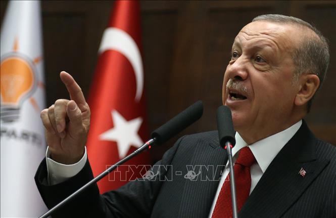  Tổng thống Thổ Nhĩ Kỳ Tayyip Erdogan. Ảnh: AFP/TTXVN