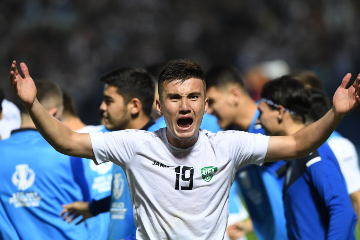 U23 Uzbekistan thắng nghẹt thở U23 Iraq. Ảnh: AFC