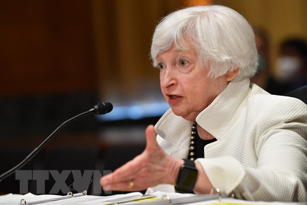 Bộ trưởng Tài chính Mỹ Janet Yellen. Ảnh: AFP/TTXVN