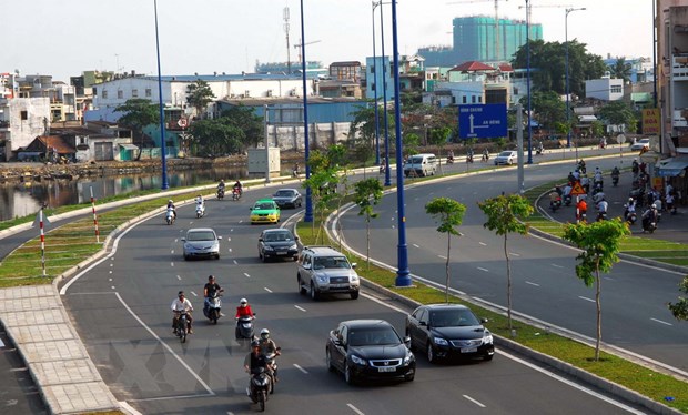 Đề xuất kiểm toán dự án BOT tuyến nối từ đường Võ Văn Kiệt đến cao tốc TP. Hồ Chí Minh - Trung Lương Đường Võ Văn Kiệt, quận 1, Thành phố Hồ Chí Minh. Ảnh: Hoàng Hải/TTXVN