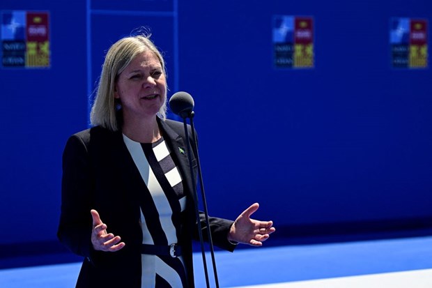 Thủ tướng Thụy Điển Magdalena Andersson. (Nguồn: Getty Images)