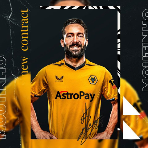 Moutinho sẽ ở lại Wolves thêm 1 năm