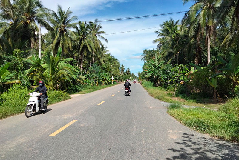 Tổ NDTQ số 6, ấp Phú Hòa, xã Châu Hòa duy trì sinh hoạt lệ kỳ hàng tháng Tuyến đường 173 - đoạn qua địa bàn ấp Phú Hòa.