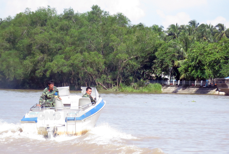 Tăng cường công tác phòng chống thiên tai và tìm kiếm cứu nạn Đảm bảo an toàn cho phương tiện lưu thông trên sông nước.