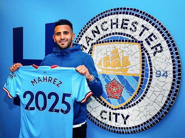 Mahrez sẽ gắn bó lâu dài với Man City