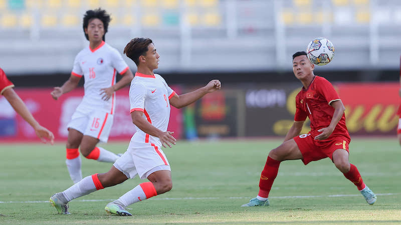 U20 Việt Nam thắng dễ trước U20 Hong Kong