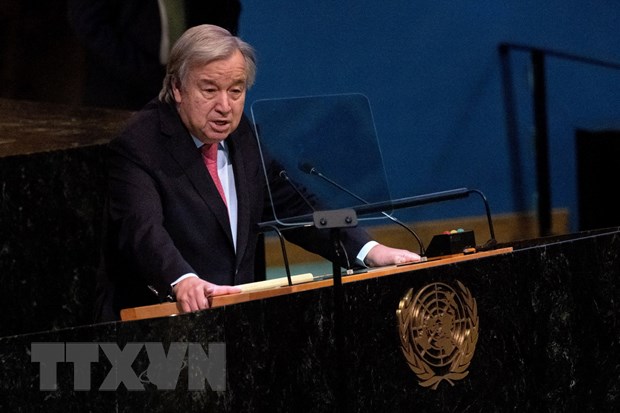 Tổng Thư ký LHQ António Guterres. Ảnh: AFP/TTXVN