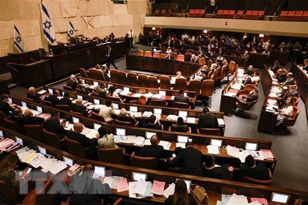 Bầu cử Israel: Bắt đầu đàm phán các vị trí nội các Quốc hội Israel. Ảnh: AFP/TTXVN
