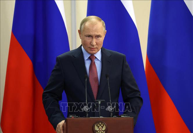 Tổng thống Nga Vladimir Putin. Ảnh: AFP/TTXVN