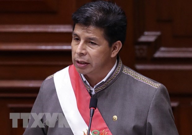 Tổng thống Peru Pedro Castillo. (Ảnh: AFP/TTXVN)