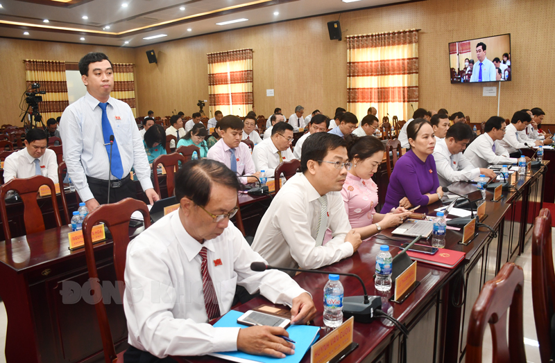 Phát biểu của Giám đốc BIDV Vũ Thanh Hải. Ảnh: Hữu Hiệp