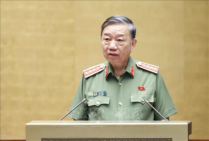 Đại tướng Tô Lâm, Bộ trưởng Bộ Công an. Ảnh tư liệu: Doãn Tấn/TTXVN