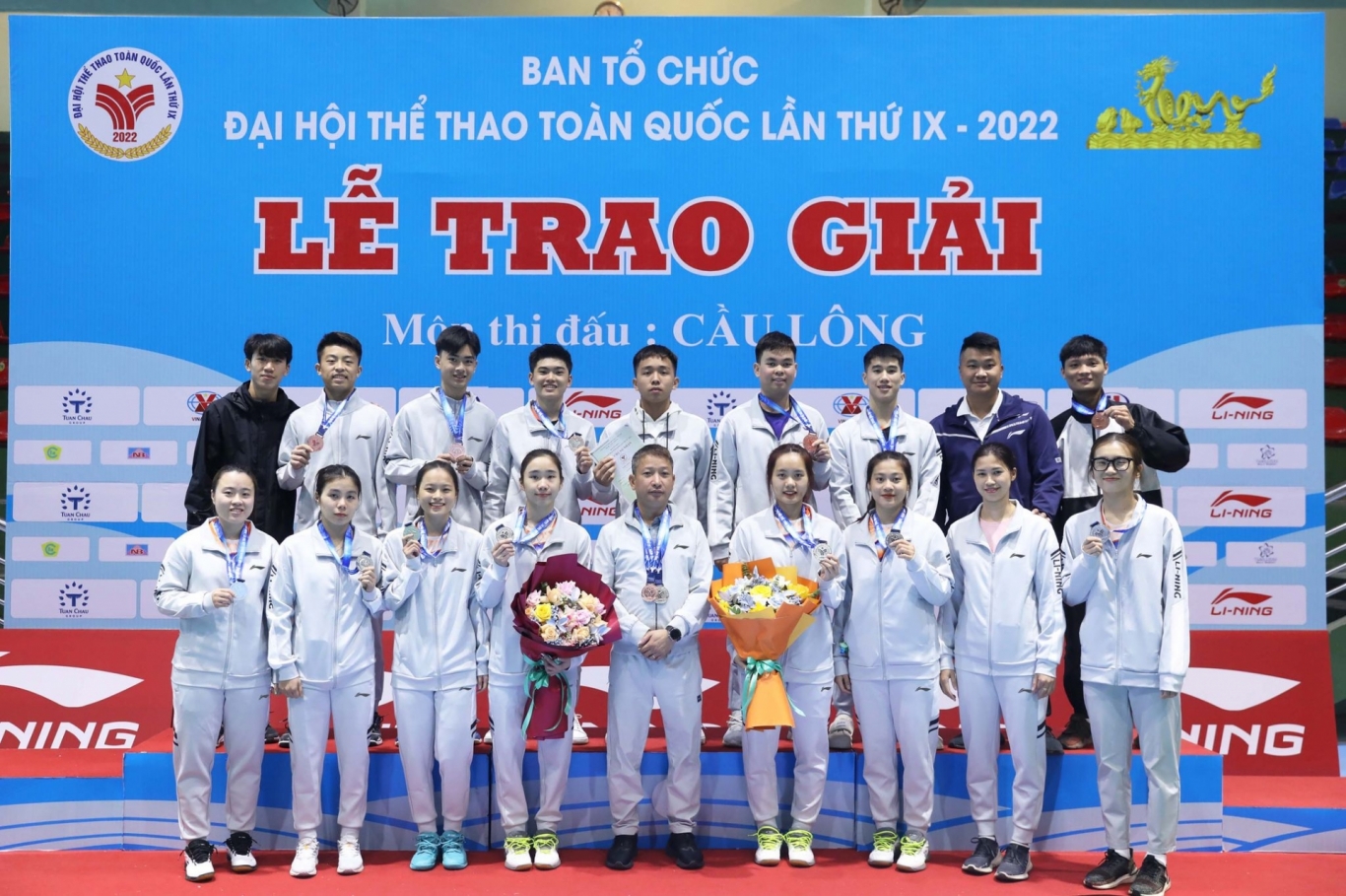 Đội tuyển Bắc Giang gặt hái thành công trong nội dung thi đấu đồng đội