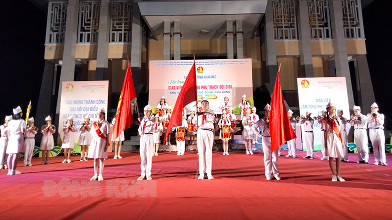 Tiết mục của đoàn Bến Tre tại liên hoan.