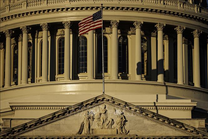 Tòa nhà Quốc hội Mỹ ở Washington, DC. Ảnh minh họa: AFP/TTXVN