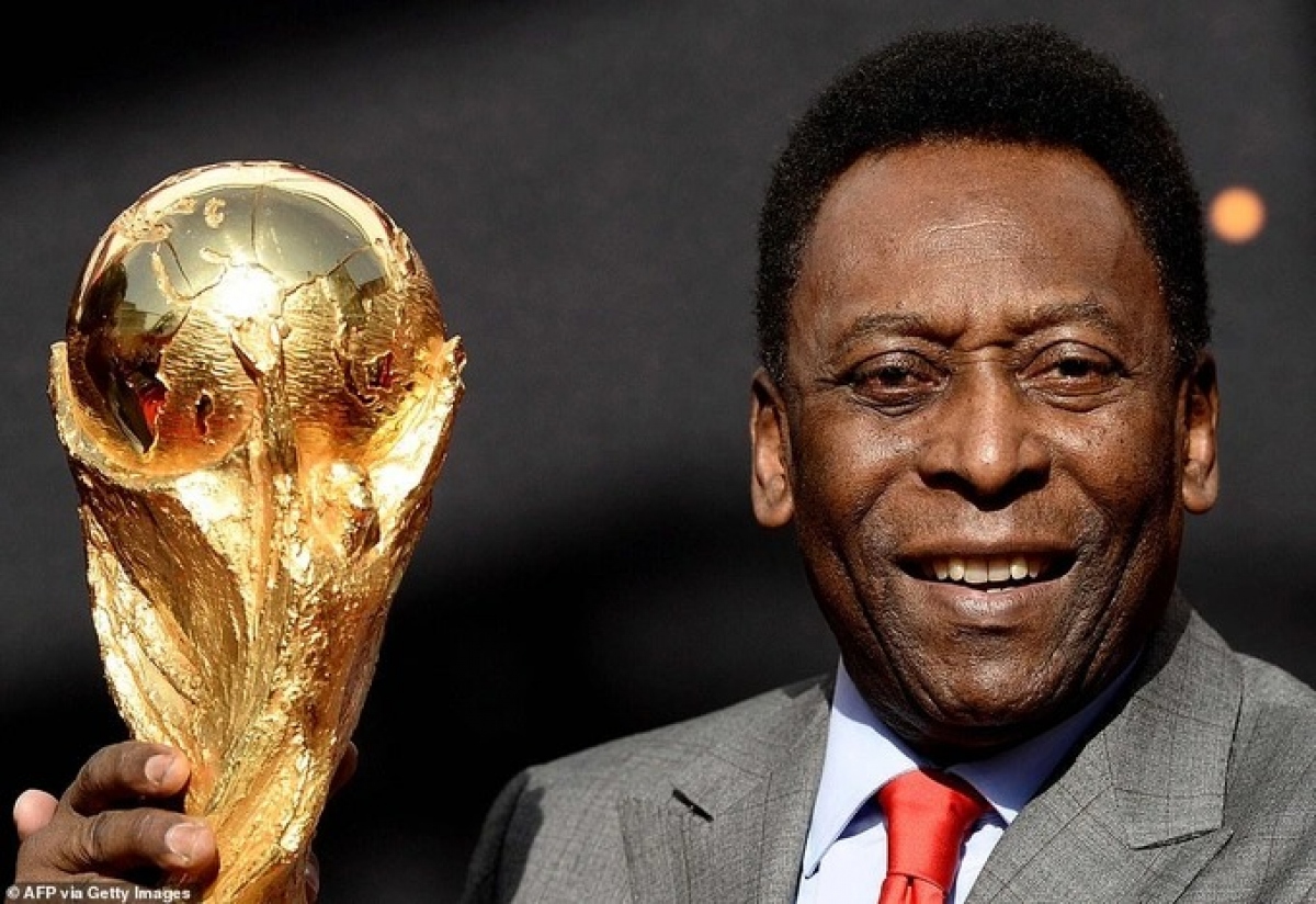 'Vua bóng đá' Pele qua đời ở tuổi 82 Pele được coi là một trong những cầu thủ bóng đá vĩ đại nhất mọi thời đại. Ảnh: Getty