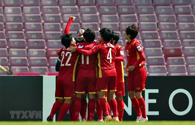  ĐT nữ Việt Nam đã có vé dự World Cup 2022