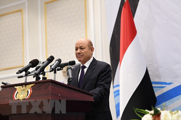 Lãnh đạo Yemen cam kết đánh bại Houthi để giải phóng đất nước Chủ tịch Hội đồng Tổng thống Yemen, ông Rashad Al-Alimi. Ảnh: THX/TTXVN