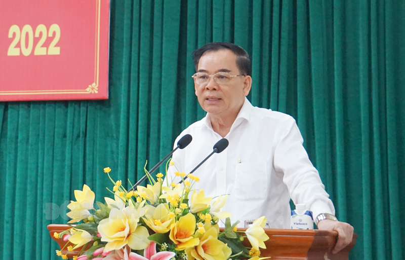 Chủ tịch UBND tỉnh Trần Ngọc Tam Tam đã thông tin sơ nét về tình hình triển khai các dự án đô thị.
