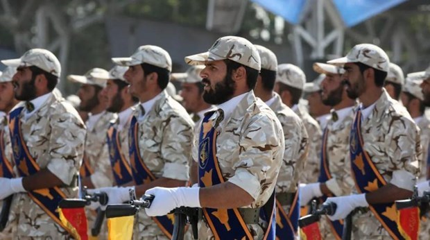 Lực lượng vệ binh Iran. Nguồn: AP