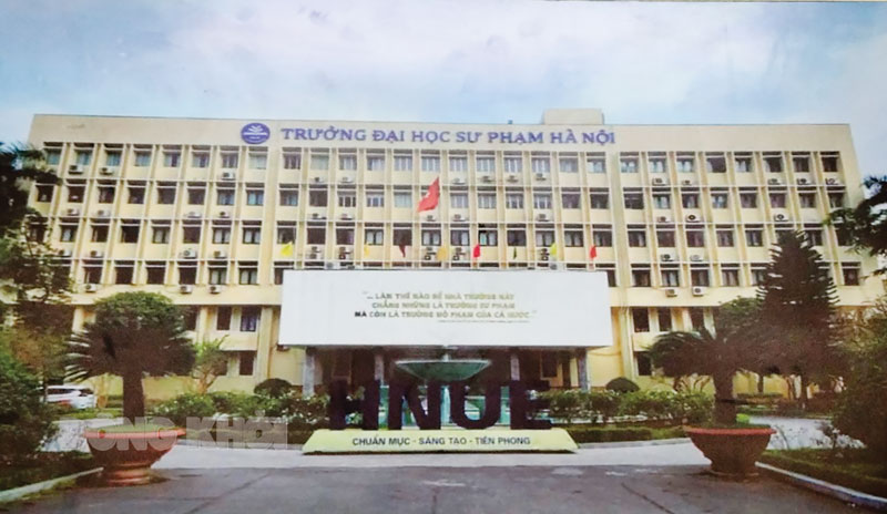 Trường Đại học Sư phạm Hà Nội do kiến trúc sư Huỳnh Tấn Phát tham gia thiết kế.