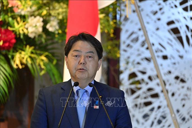 Ngoại trưởng Nhật Bản Hayashi Yoshimasa. Ảnh tư liệu: AFP/TTXVN