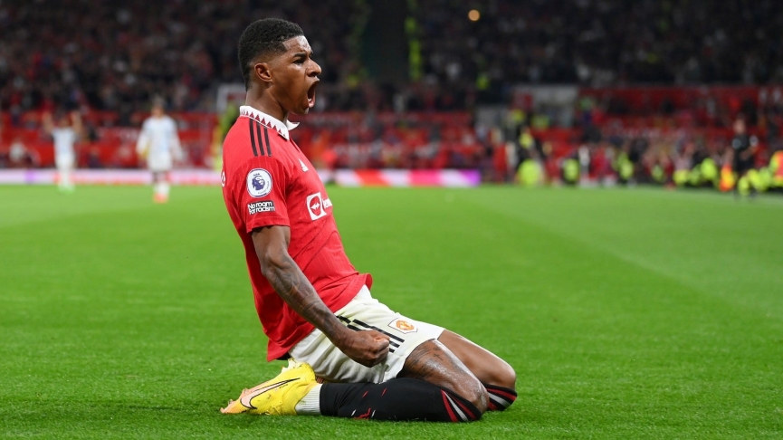 Rashford đang trải qua mùa giải hay nhất sự nghiệp của mình với thành tích hàng đầu châu Âu ở thời điểm này. Ảnh: internet