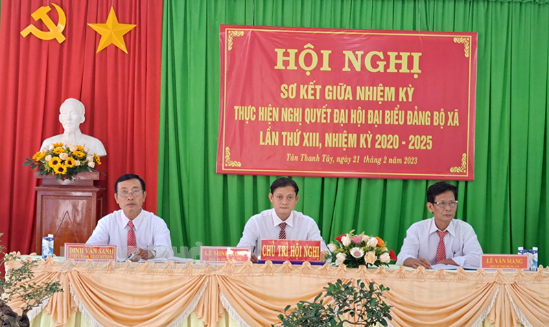 Chủ trì hội nghị.