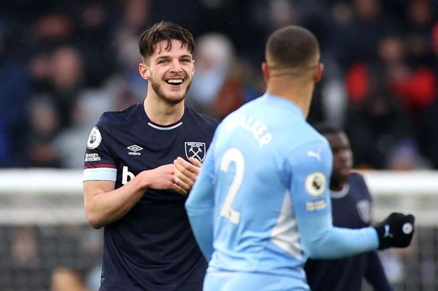 Declan Rice lọt tầm ngắm của Man City