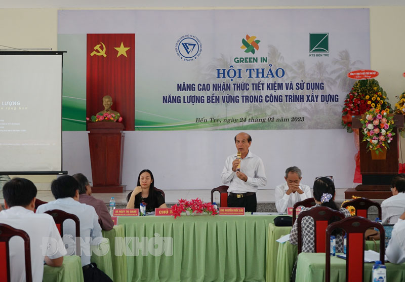 Tiết kiệm và sử dụng năng lượng bền vững trong công trình xây dựng