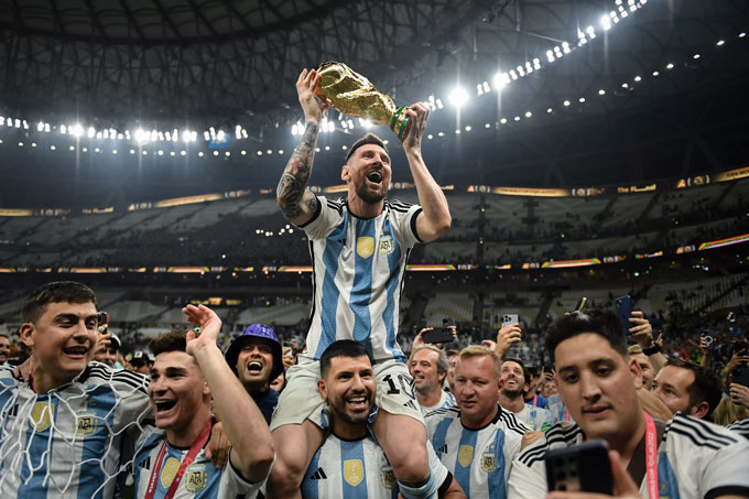 Messi thắng giải The Best 2022 Màn trình diễn đỉnh cao ở World Cup 2022 giúp Messi đoạt The Best 2022