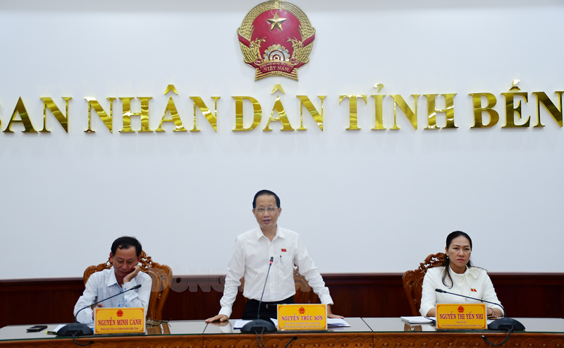 Phát biểu của bà Nguyễn Thị Thanh Lam - Ủy viên Thường trực, ủy ban xã hội của Quốc hội.