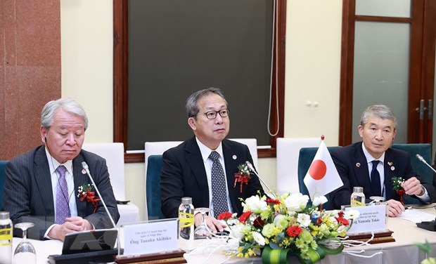 Đại sứ Nhật Bản tại Việt Nam Yamada Takio phát biểu. Ảnh: Dương Giang/TTXVN