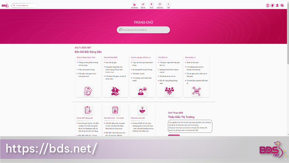 Startup bất động sản BDS NET có gì? Founder là ai?