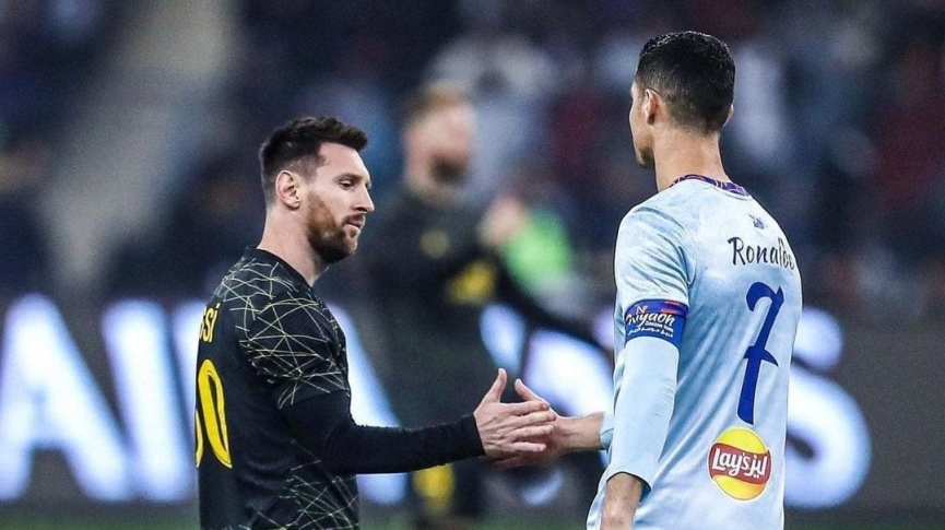 Lionel Messi rất có thể sẽ tiếp tục cùng Ronaldo tạo ra những màn chạm trán nảy lửa ở Saudi Pro League. Ảnh: internet