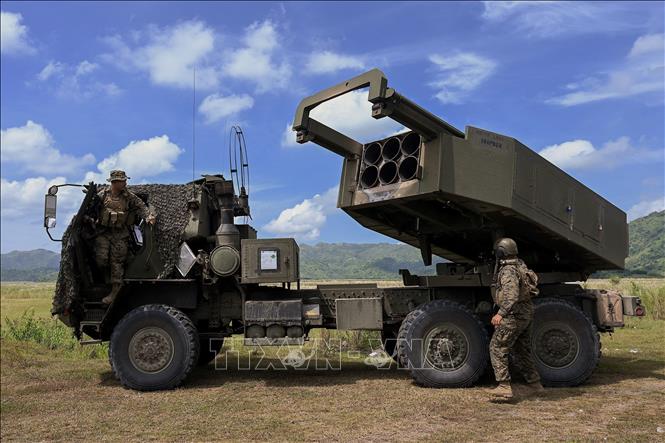 Hệ thống HIMARS của quân đội Mỹ. Ảnh: AFP/TTXVN