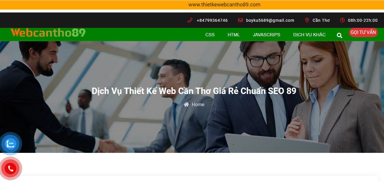 Vì sao doanh nghiệp Cần Thơ nên thiết kế website