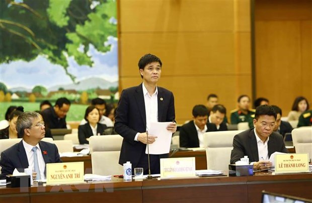 Phó Chủ tịch Tổng Liên đoàn Lao động Việt Nam Ngọ Duy Hiểu. (Ảnh: An Đăng/TTXVN)