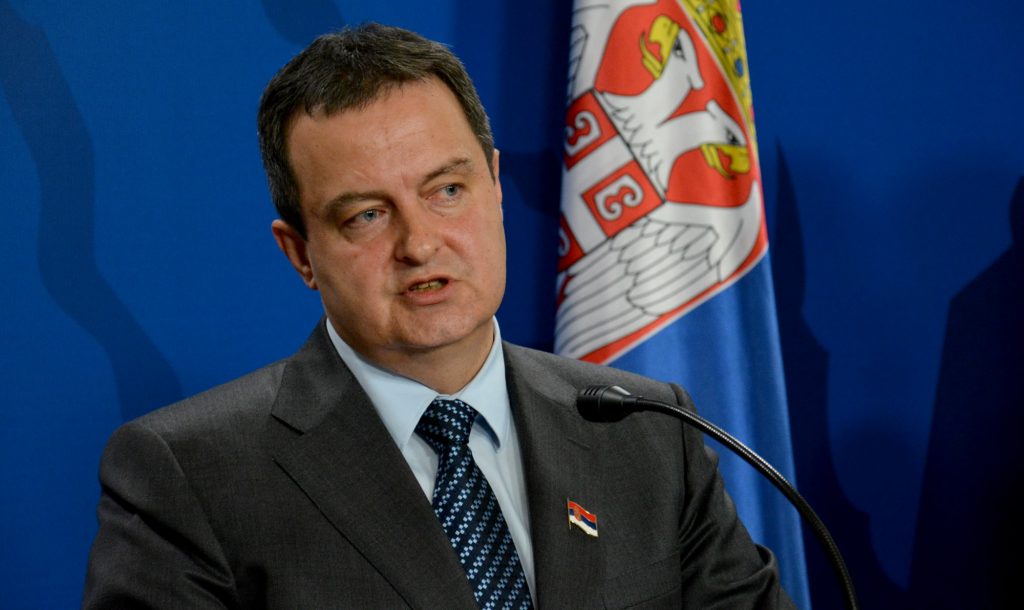 Bộ trưởng Ngoại giao Serbia Ivica Dacic. Ảnh: EWB