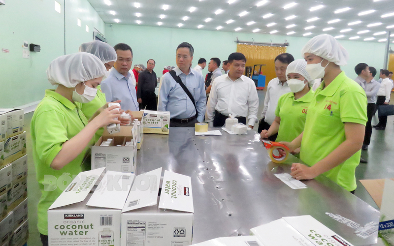 Cải thiện các chỉ số môi trường kinh doanh Tỉnh quan tâm cải thiện môi trường đầu tư cho doanh nghiệp.