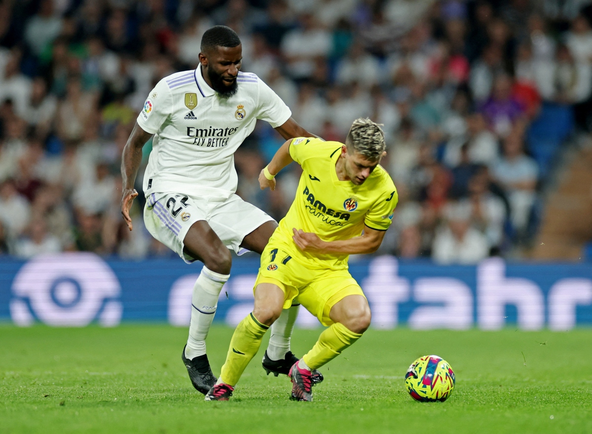 Thua ngược Villarreal, Real Madrid xa dần chức vô địch La Liga Real Madrid hai lần dẫn trước nhưng vẫn thua Villarreal. Ảnh: Reuters