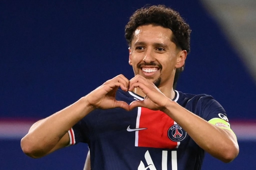 Marquinhos sắp gia hạn với PSG. Ảnh: GETTY