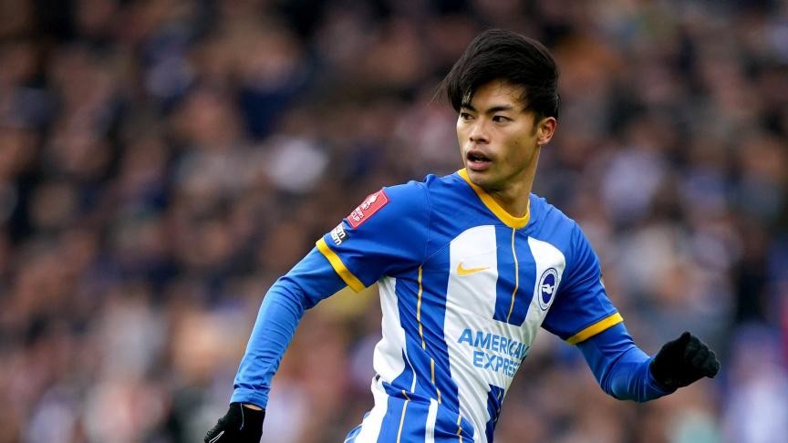 Brighton tự tin gia hạn Mitoma. Ảnh: GETTY