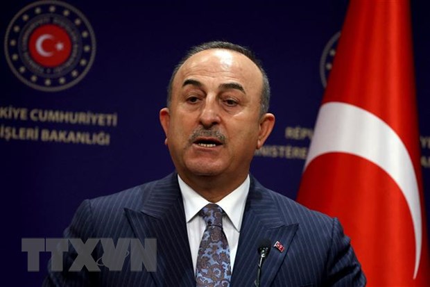 Ngoại trưởng Thổ Nhĩ Kỳ Mevlut Cavusoglu. (Ảnh: AFP/TTXVN)