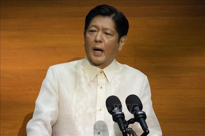 Tổng thống Philippines Ferdinand Marcos Jr. Ảnh: AFP/TTXVN