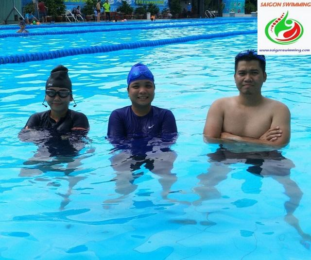 Sốt với khóa học bơi giảm cân quận 5 tại Trung tâm dạy bơi Sài Gòn Swimming