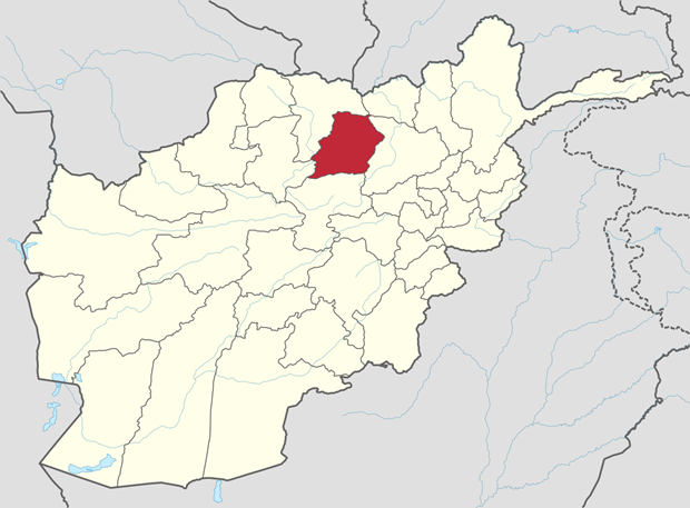 Vị trí tỉnh Samangan, miền Bắc Afghanistan. (Nguồn: Wikipedia)