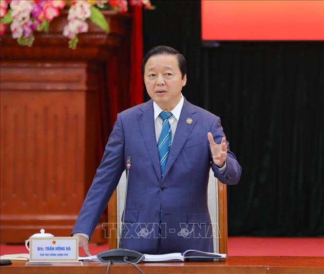 Phó thủ tướng Trần Hồng Hà được Quốc hội phê chuẩn thôi giữ chức Bộ trưởng Bộ Tài nguyên và Môi trường. Ảnh: Thanh Tùng/TTXVN