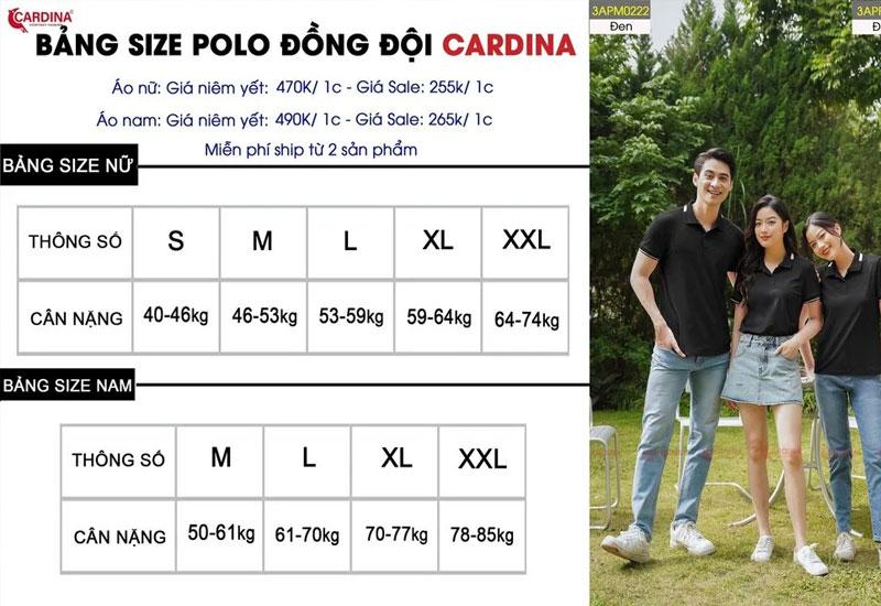Áo thun Polo nam Cardina - Item đơn giản đốn tim mọi cô nàng